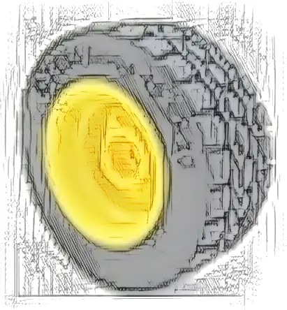 Wheel 30.4mm D. x 20mm with No Pin Holes and Reinforced Rim with Black Tire 49.5 x 20 (56145 / 15413)