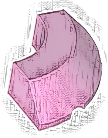 Brick, Round Corner 4 x 4 with Slope 45 Edge without Studs