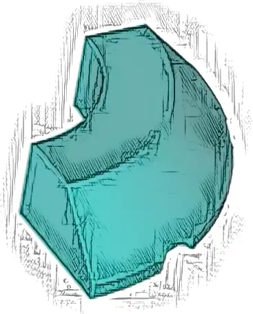 Brick, Round Corner 4 x 4 with Slope 45 Edge without Studs