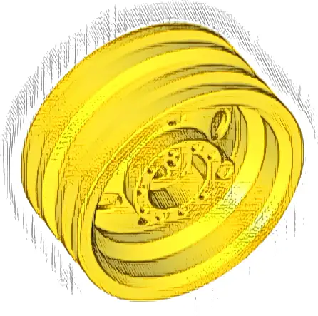 Wheel 30mm D. x 14mm