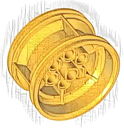 Wheel 43.2mm D. x 26mm Technic Racing Small, 6 Pin Holes