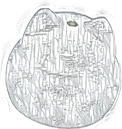 Brick, Round with Indented Top and Cat Ears