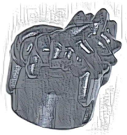 Minifigure, Hair Dreadlocks Tousled and Spiked in Front, Short Back and Sides