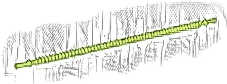 Hose, Flexible Ribbed with 8mm Ends 19L / 15.2cm