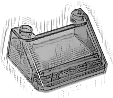 Windscreen 3 x 4 x 1 1/3 Large Glass Surface