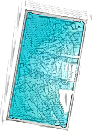 Glass for Window 1 x 4 x 6