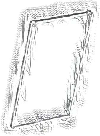 Glass for Window 1 x 4 x 6