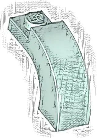 Arch 1 x 3 x 1 2/3 Curved Top