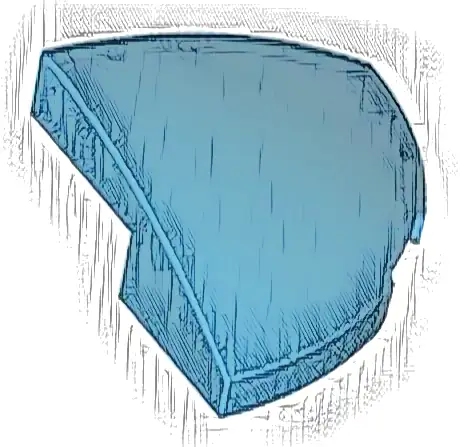 Slope, Curved 2 x 2 x 2/3 Corner Round