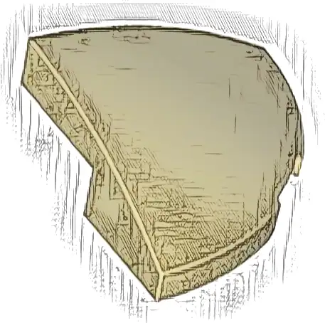 Slope, Curved 2 x 2 x 2/3 Corner Round