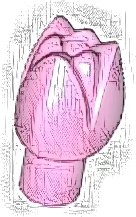 Plant Flower Tulip with Bar and Small Pin Hole