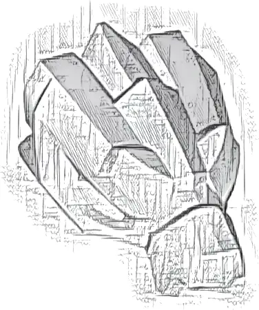 Minifigure, Headgear Helmet Dragon Upper Jaw with Bar Holes