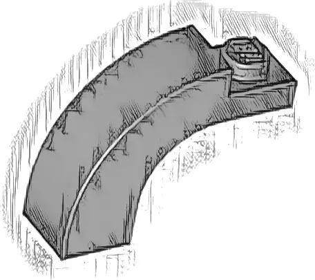 Arch 1 x 3 x 2 Curved Top