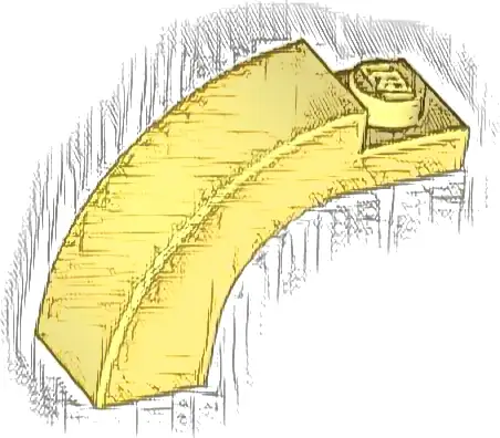 Arch 1 x 3 x 2 Curved Top