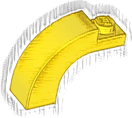 Arch 1 x 3 x 2 Curved Top