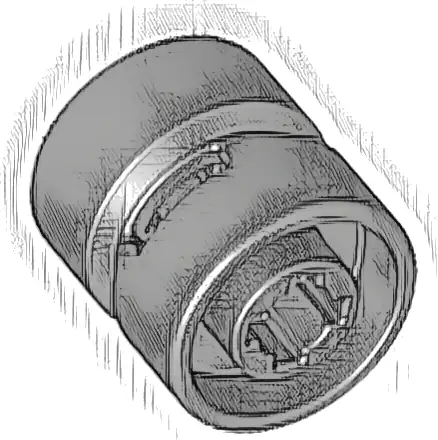 Wheel 11mm D. x 12mm, Hole Notched for Wheels Holder Pin
