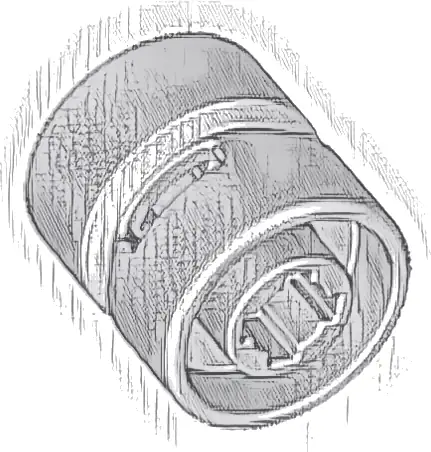 Wheel 11mm D. x 12mm, Hole Notched for Wheels Holder Pin