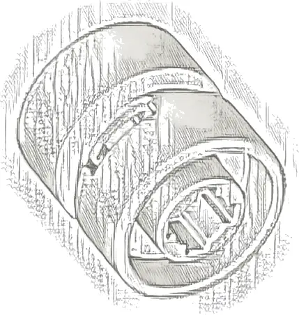 Wheel 11mm D. x 12mm, Hole Notched for Wheels Holder Pin