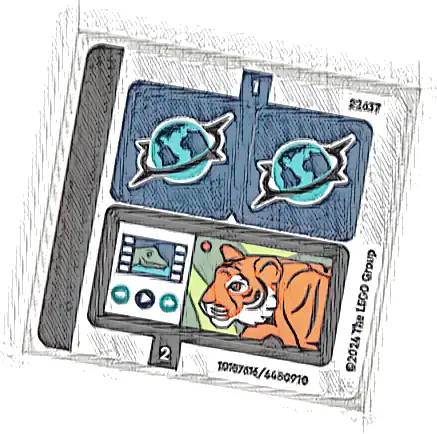 Sticker Sheet for Set 60426 - (10107616/6480910)