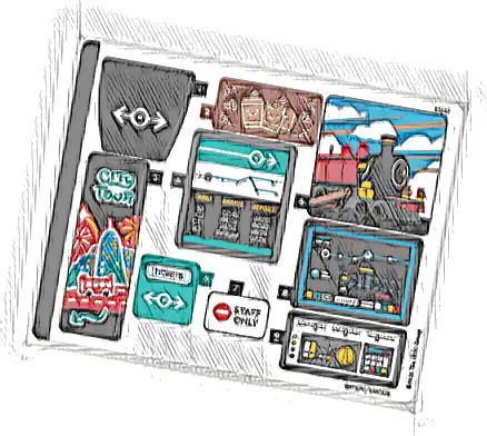 Sticker Sheet for Set 60469 - (10111690/6530338)