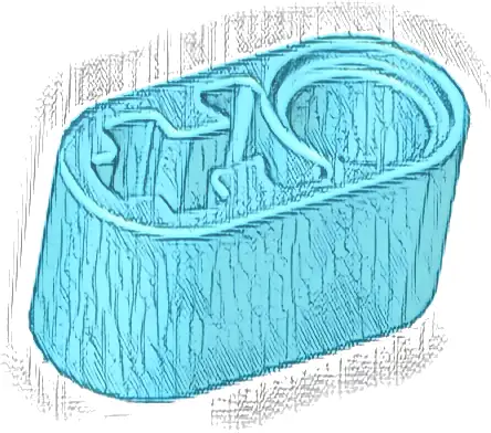 Technic, Liftarm Thick 1 x 2 - Axle Hole