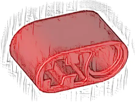 Technic, Liftarm Thick 1 x 2 - Axle Hole