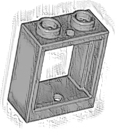 Window 1 x 2 x 2 Flat Front