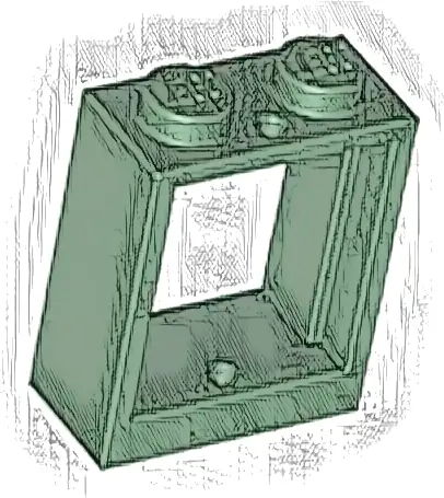 Window 1 x 2 x 2 Flat Front