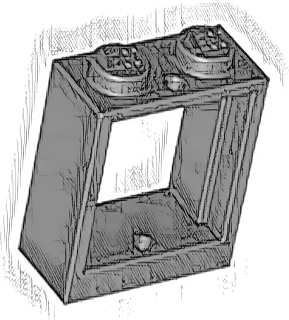 Window 1 x 2 x 2 Flat Front