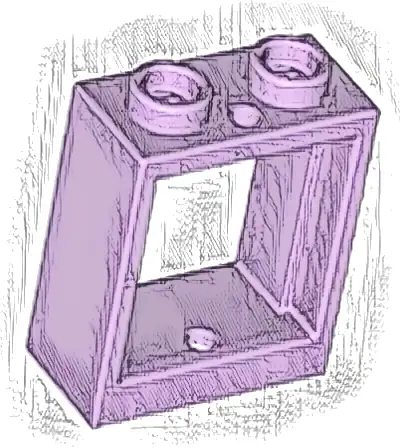 Window 1 x 2 x 2 Flat Front