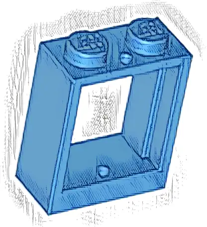 Window 1 x 2 x 2 Flat Front