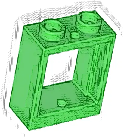 Window 1 x 2 x 2 Flat Front