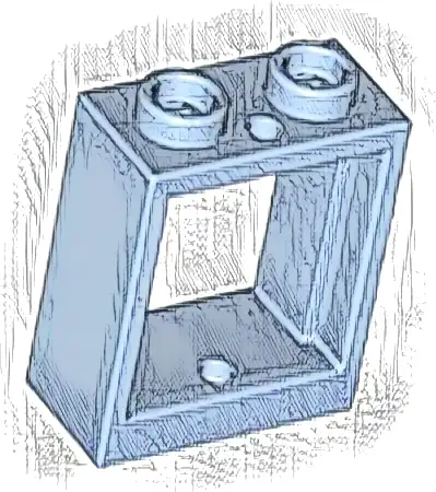 Window 1 x 2 x 2 Flat Front