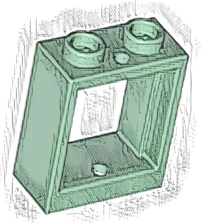 Window 1 x 2 x 2 Flat Front