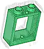 Część LEGO® 60592 Okno 1 x 2 x 2 Płaski Front