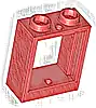 Część LEGO® 60592 Okno 1 x 2 x 2 Płaski Front