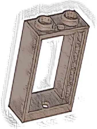 Window 1 x 2 x 3 Flat Front