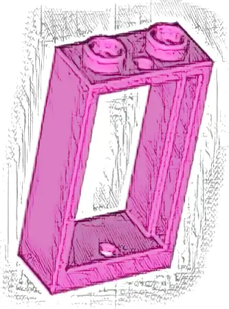 Window 1 x 2 x 3 Flat Front