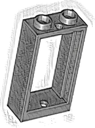Window 1 x 2 x 3 Flat Front