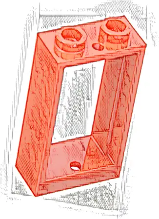 Window 1 x 2 x 3 Flat Front