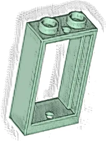 Window 1 x 2 x 3 Flat Front