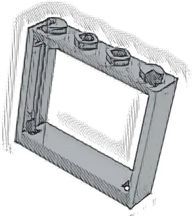 Window 1 x 4 x 3 - No Shutter Tabs