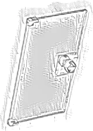 Door 1 x 4 x 6 with Stud Handle