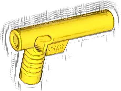 Minifigure, Utensil Hose Nozzle Elaborate
