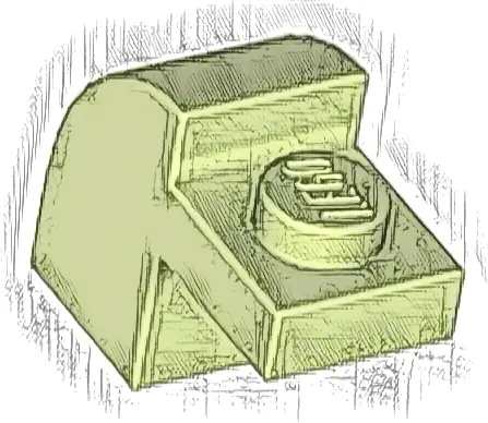 Slope, Curved 2 x 1 x 1 1/3 with Recessed Stud