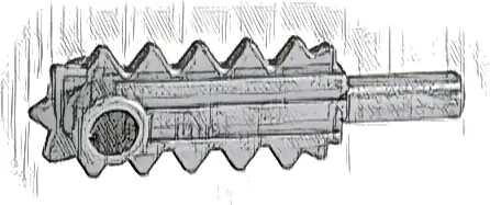 Minifigure, Utensil Tool Chainsaw Blade