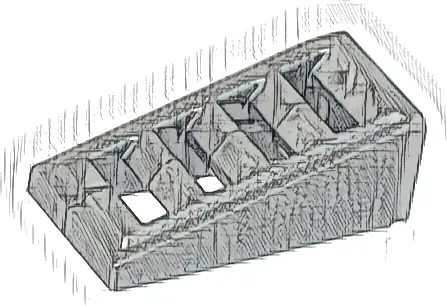 Slope 18 2 x 1 x 2/3 with Grille