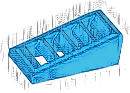 Slope 18 2 x 1 x 2/3 with Grille