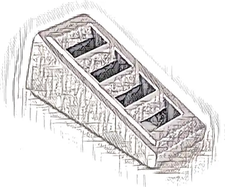 Slope 18 2 x 1 x 2/3 with Grille