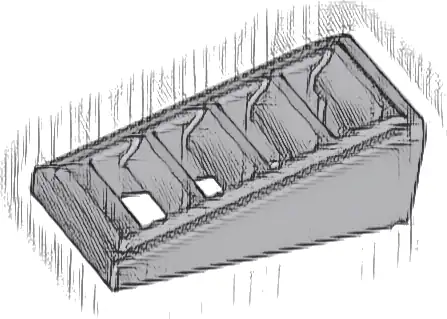 Slope 18 2 x 1 x 2/3 with Grille